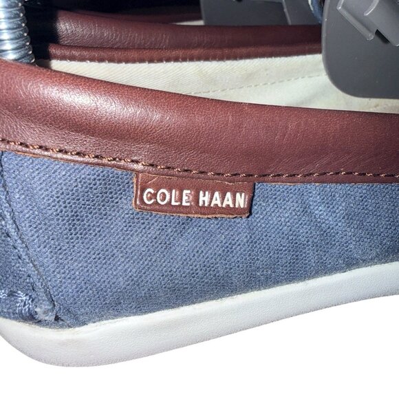 Women’s Cole Haan Grand.OS Pinch Maine Classic Blue D44616 Penny Loafer Size 5 - Picture 4 of 7